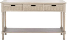 Home Collection Landers Greige 3-Drawer Console Table CNS5711D