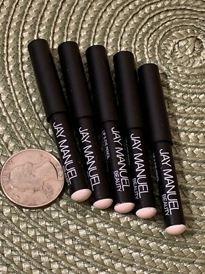 Jay Manuel Beauty Lip & Eye Pencil GLOW LOT OF 5 TRAVEL SIZE