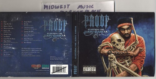 Proof - Searching For Jerry Garcia - MINT 2CD Tri-Fold Digipak with Bonus DVD