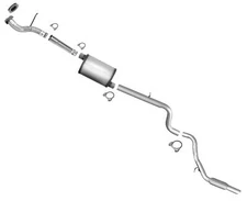 Performance Exhaust High Flow Aluminum Muffler For Ford Explorer 2006-2010 4.0L