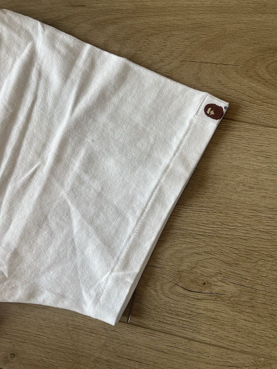 A Bathing Ape BAPE x Joshua Vides Big Head White Tee Brand A Bathing Ape BAPE x Joshua Vides Big Head White Tee Brand