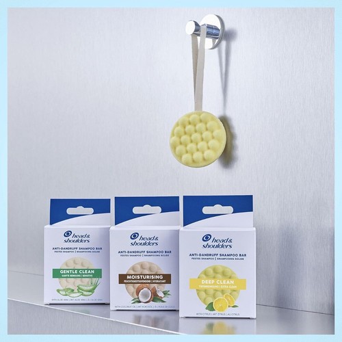 2xHead & Shoulders Anti-Schuppen Shampoo Bar, Feuchtigkeitsspendend mit Kokosöl, 70g - Bild 5 von 5