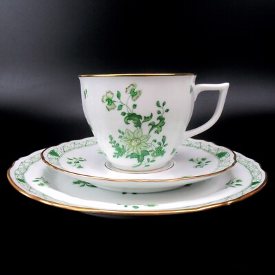Limoges Porzellan Kaffeegedeck Serie Fleurie Raynaud & Co. für Wilhelm Drache