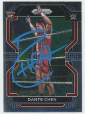 Dante Chen WWE Authentic Signed 2022 Panini Prizm #119 Rookie Card BAS #BS86639