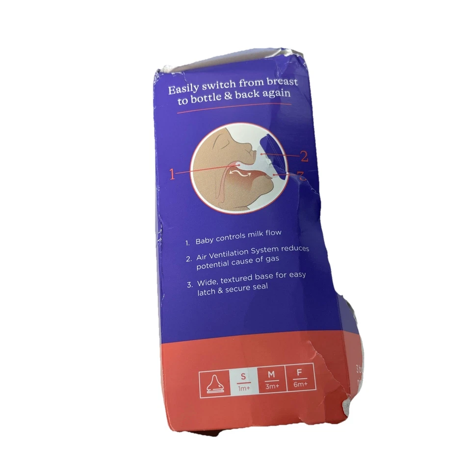 Open Box - BoLansinoh Anti-Colic Baby Bottles 5oz 3-Pack, Breastfeeding Bottle - Image 3 of 4