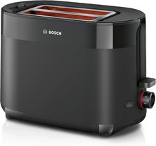 Bosch MyMoment Delight Compact 2-Slice Toaster Wth Crumb Tray - Black TAT2M123GB