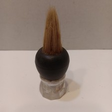 Vintage Ever-Ready Shaving Brush 300 Sterilized Bakelite Clear Lucite Handle
