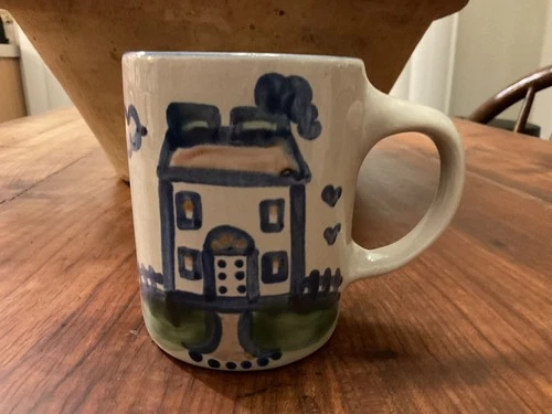 Vintage Mary A Hadley Pottery Farm Series Farmhouse Coffee/Tea Mug/Cup