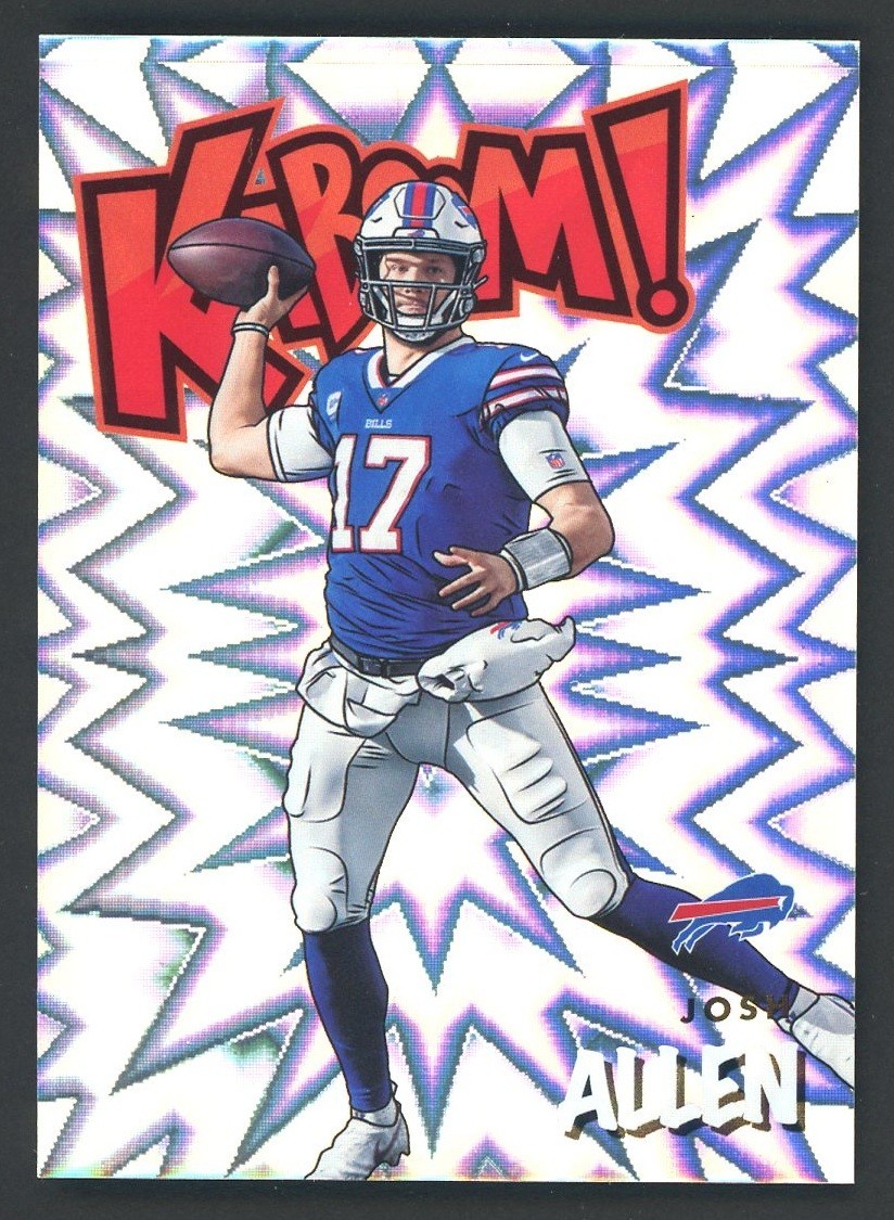 2021 Panini Absolute KABOOM! #K34 Josh Allen Buffalo Bills SSP CASE HIT