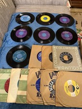Vintage 45 RPM Vinyl Record Collection