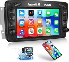 Android 13 Autoradio con Navi per Mercedes Benz C CLK G Klasse W203 W209 W463 Vi