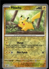 Pikachu (Reverse Cosmos Holo) (esclusiva Costco) 025/165 carte varie Pokemon quasi nuove/m