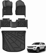 KARPAL Floor Mats Cargo Liner for 2016-2021 Jeep Grand Cherokee / 2022 2023