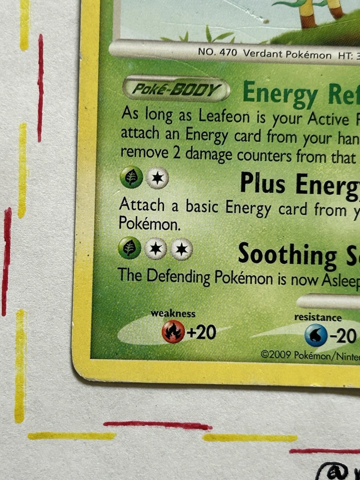 The Pokémon Company Pokémon TCG Leafeon 45/111 Rising Rivals Uncommon 90HP EN image 6
