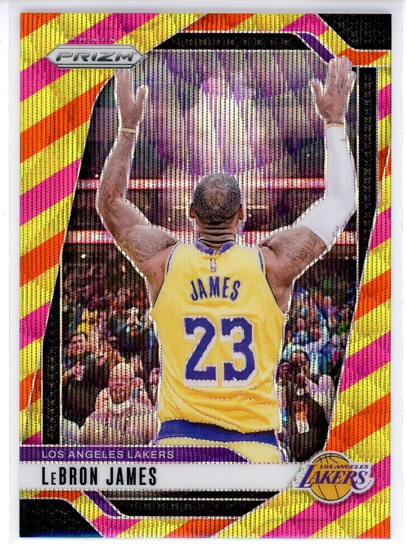 2024-25 PANINI PRIZM LEBRON JAMES MULTI WAVE PRIZM 26/88 LAKERS #130 G25