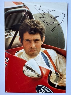 Brian Redman    - Formel 1  -  original Autogramm   - Größe 13  x 9  cm