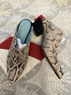 Thierry Rabotin Snakeskin Rio Mule Sz 40 Rare New