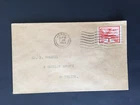 GB 1943 JERSEY 1d ON FIRST DAY POSTMARK ON COVER TO LOCAL