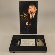 Barbra Streisand - Barbra The Concert VHS 1994 ****Tested****