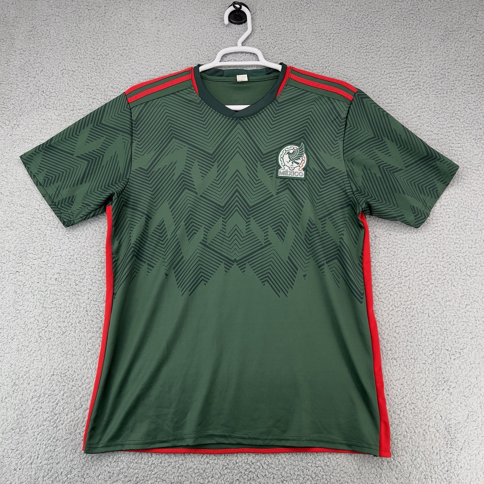Mexico National Team Soccer Jersey Mens XL Green Home Shirt