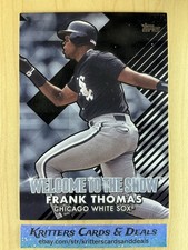 2022 Topps Series 1 - Welcome to the Show Frank Thomas WTTS-10 Black /299 [0641]