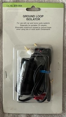 RadioShack 270-054 Home Automotive Audio System Ground-Loop Isolator