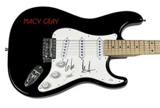 Macy Gray Signed Autograph Electric Guitar On How Life Is Singer I Try ACOA COA