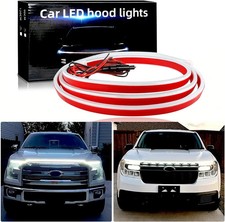 94 Inches Car Hood Light Strip, Dynamic Car LED Strip Light,White 94inch