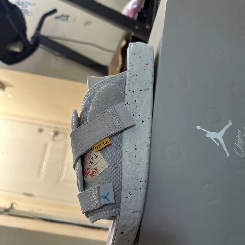 Union LA x Nike Jordan Crater Slide Smoke Grey DO6274 001 Slides Sandals Size 10 - Image 3 of 4