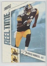 2002 Topps Stadium Club Reel Time Plaxico Burress #RT11 0b5