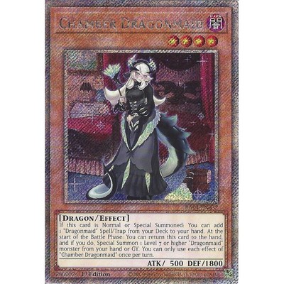 Yu-Gi-Oh! Chamber Dragonmaid (Secret Rare) – RA04-EN032, 1. Auflage