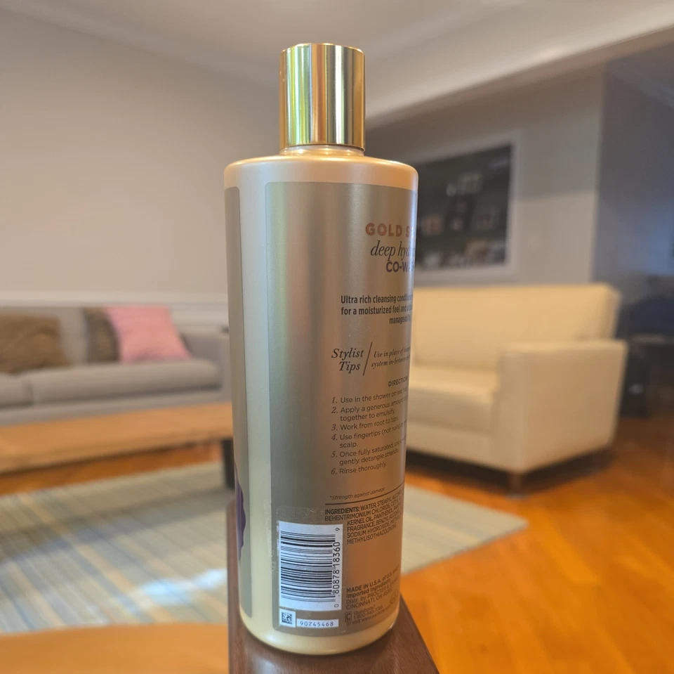 Pantene Gold Series Deep Hydrating Co Wash infundido con aceite de argán descontinuado difícil de encontrar Foto 2 de 4