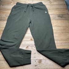 U.S Polo Assn Jogger Sweatpants Mens Medium Green Fleece Elastic Waist
