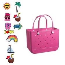 Rose Red Beach Bag Perfect Beach Or By The Pool (Includes 10 Accessories)