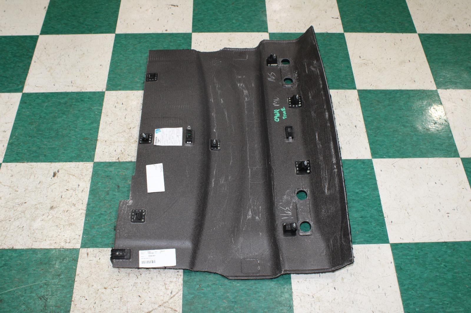 17-24 CONTINENTAL GTC Convertible Black Trunk Luggage Headliner Roof Trim Panel