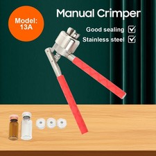 Vial Crimper Manual Sealer Hand Sealing Machine Vial Bottle Crimper 13mm