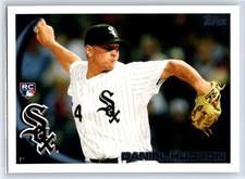 2010 Topps Daniel Hudson Rookie Chicago White Sox RC #259