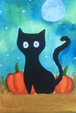 Aceo Original Mixed Media Art