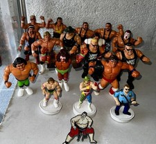 Hasbo WWF Figures, Badges & Ink Stampers 