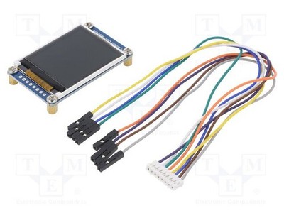Interface: SPI Bel: LED 128x160 56,5x34mm Display: TFT 1,8'' RGB