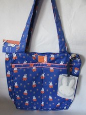Jujube x Miffy Miffy's Flower Fields Be Light Tote Bag With Bag Charm C