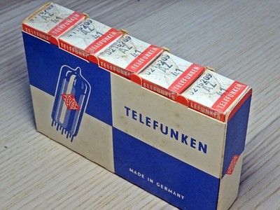 Konvolut 5x Röhre Telefunken    AZ41 ungebraucht / NOS sealed