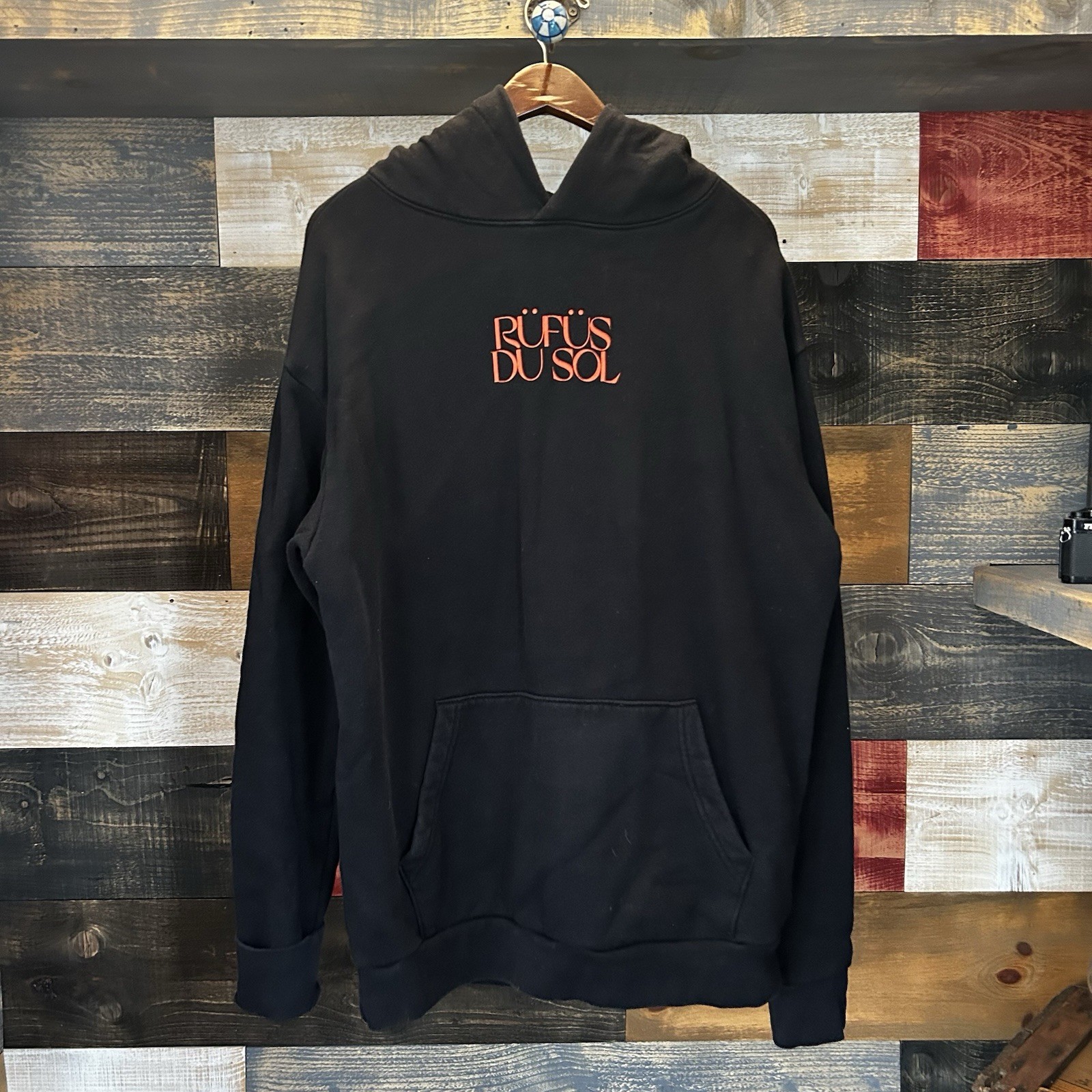 Rufus Du Sol Surrender Tour 2022 Black Graphic Hoodie