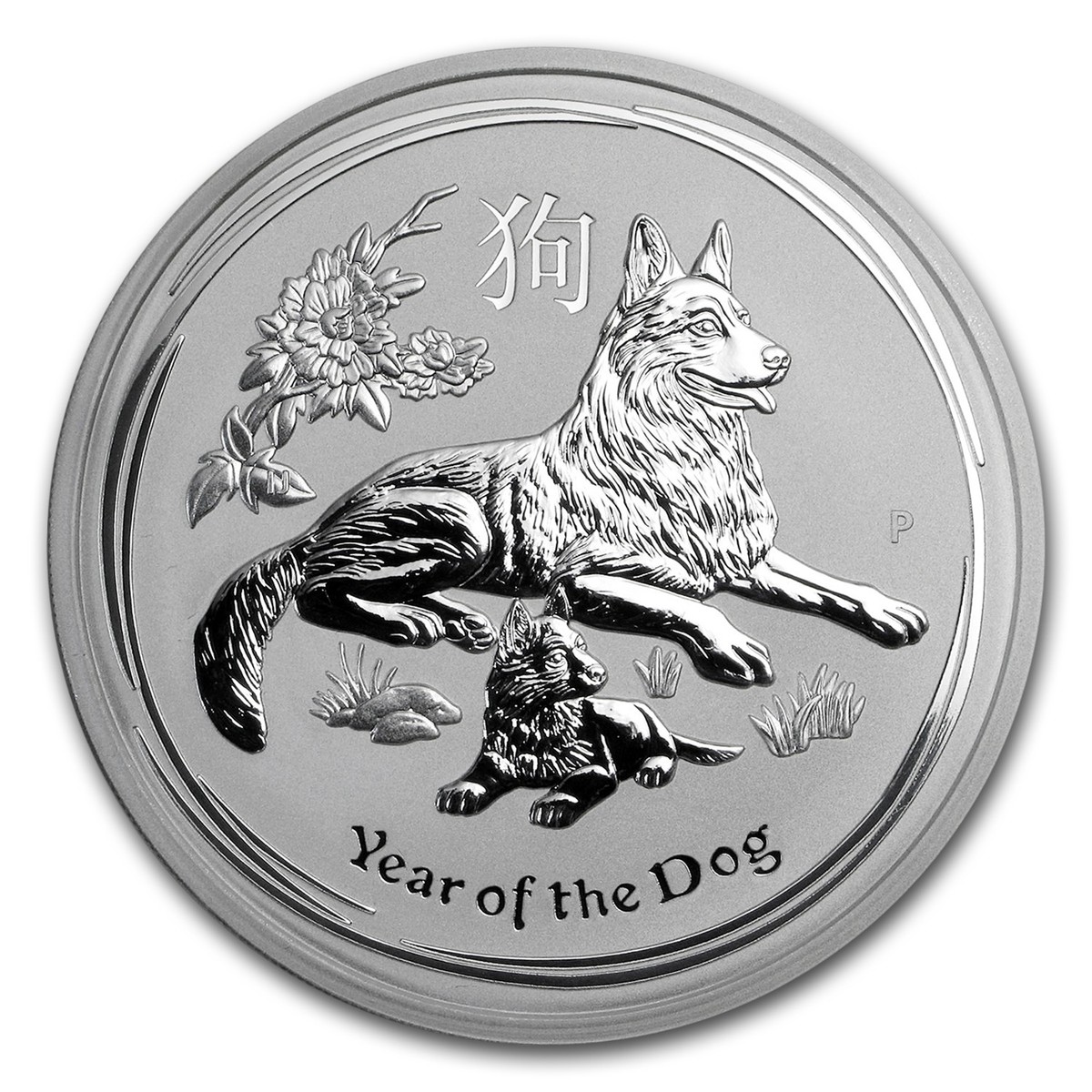 2018 Australia 5 oz Silver Lunar Dog BU | eBay