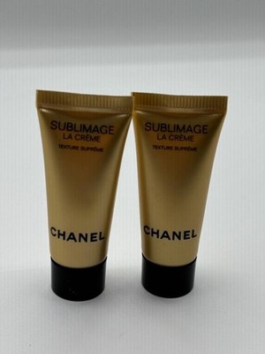 2x CHANEL SUBLIMAGE LA CREME Texture Supreme 5ml x 2 = 10ml