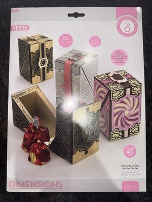 Tonic Studios Cherished Cadeau Gift Box Die Set 4495e - NEW