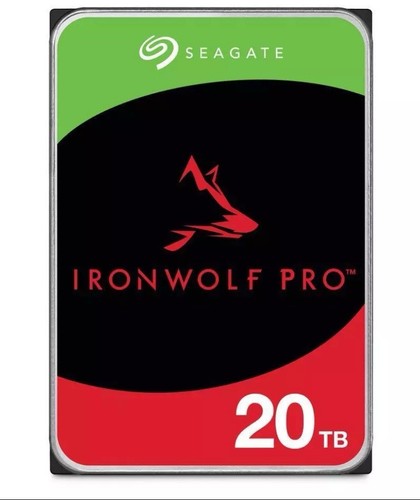 Seagate IronWolf Pro 20TB 3.5" SATA 7200rpm Internal HDD ST20000NT001
