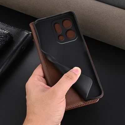 For Oppo Find X9 Pro, Luxury Wallet Phone Case Flip Leather Card Full Cover