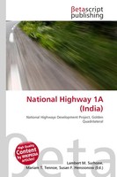 Lambert M. Surhone (U. A.) | National Highway 1A (India) | Taschenbuch (2026)
