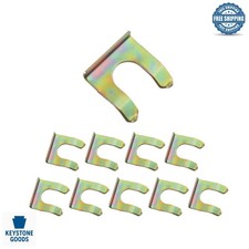 10PCS Metal Brake Line Clips - Universal Car, Truck, SUV, Motorcycle Clamp